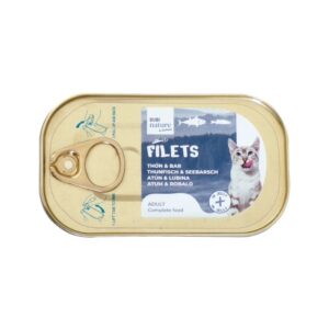 Bubi Nature Lata de Atún y Lubina en Gelatina Gatos 85g