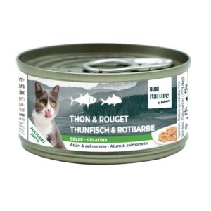 Bubi Nature Lata de Atún y Salmonete en Gelatina Gatos 70g
