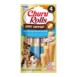 Churu Rolls Joint Support Pollo con Queso para Perros