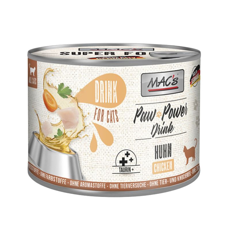 MAC's Sopa de Pollo para Gatos 185g MAC's Sopa de Pollo para Gatos 185g