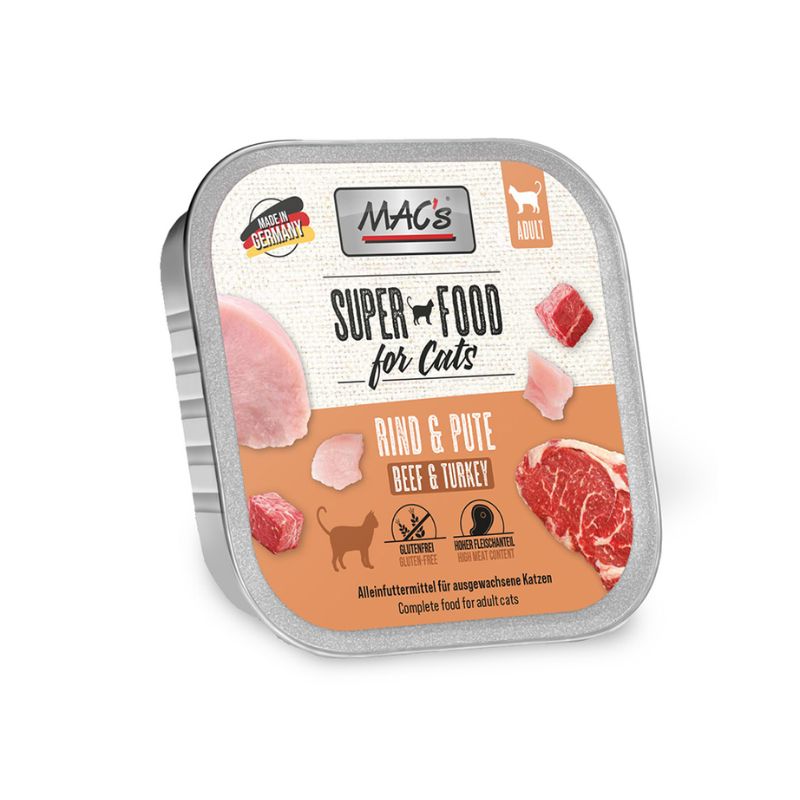 MAC's Tarrina Ternera y Pavo 100g