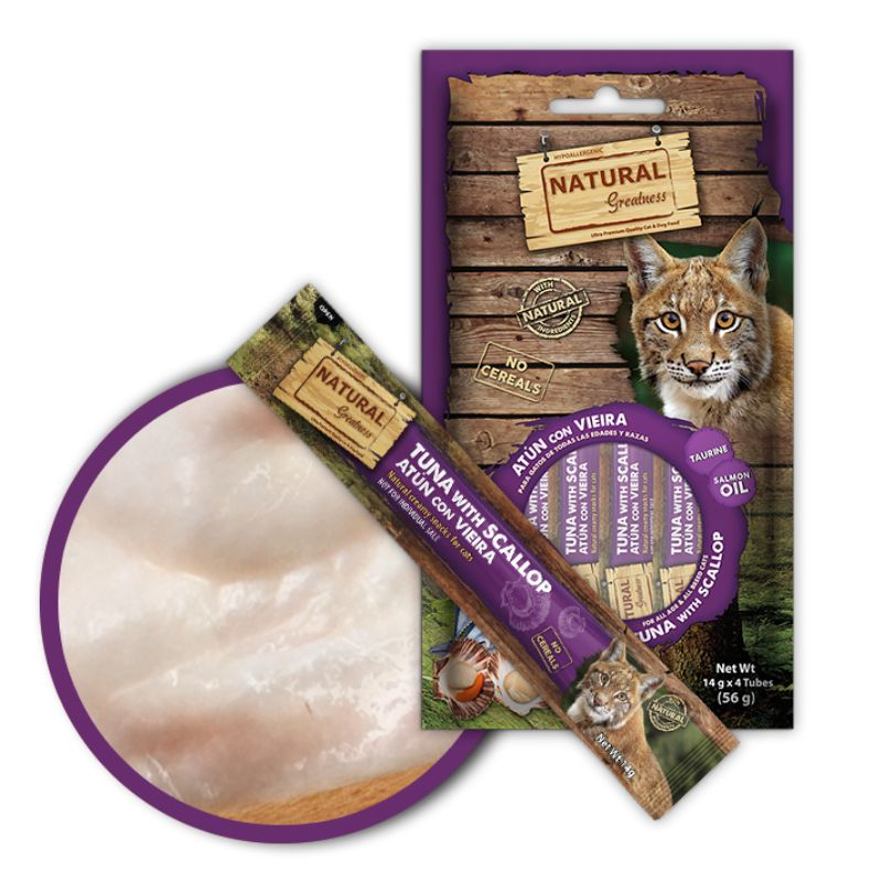 Natural Greatness Snacks Cremoso Atún con Vieira