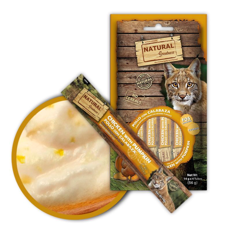 Natural Greatness Snacks Cremoso Pollo con Calabaza Natural Greatness Snacks Cremoso Pollo con Calabaza