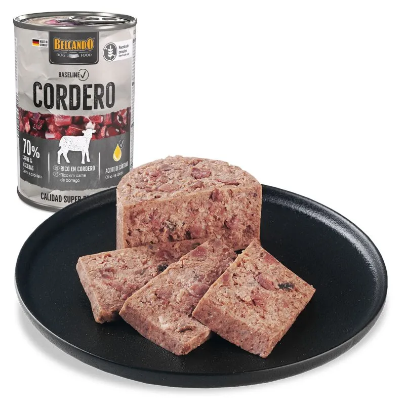belcando baseline cordero 400g textura