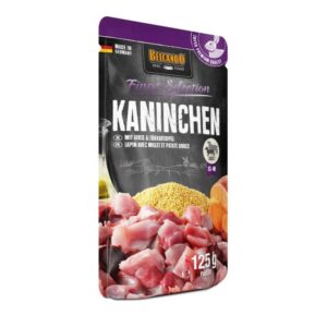 belcando sobre conejo con mijo y boniato perros 125g