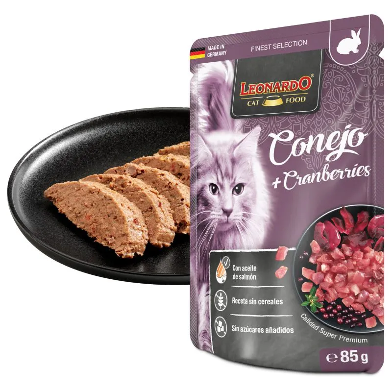 leonardo conejo y arándanos finest 85g textura leonardo conejo y arándanos finest 85g textura