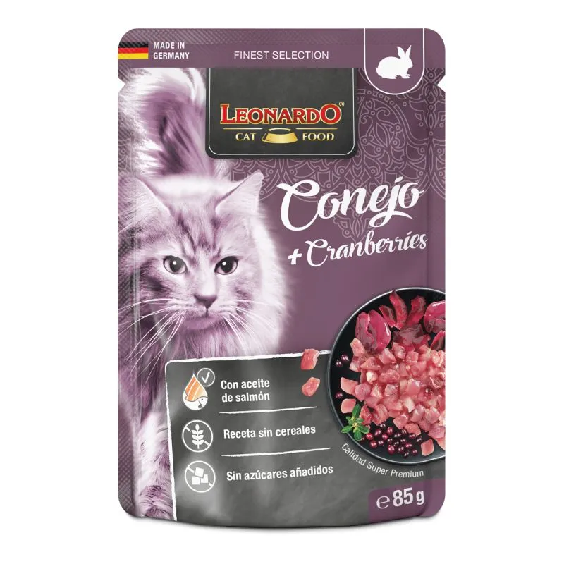 leonardo conejo y arándanos finest 85g leonardo conejo y arándanos finest 85g