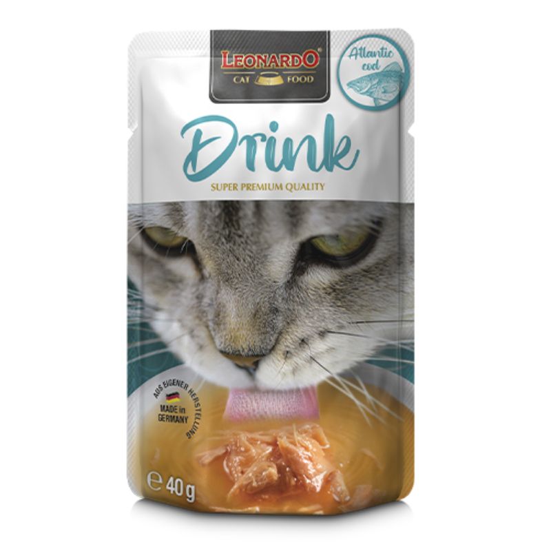 leonardo drink bacalao gatos 40g