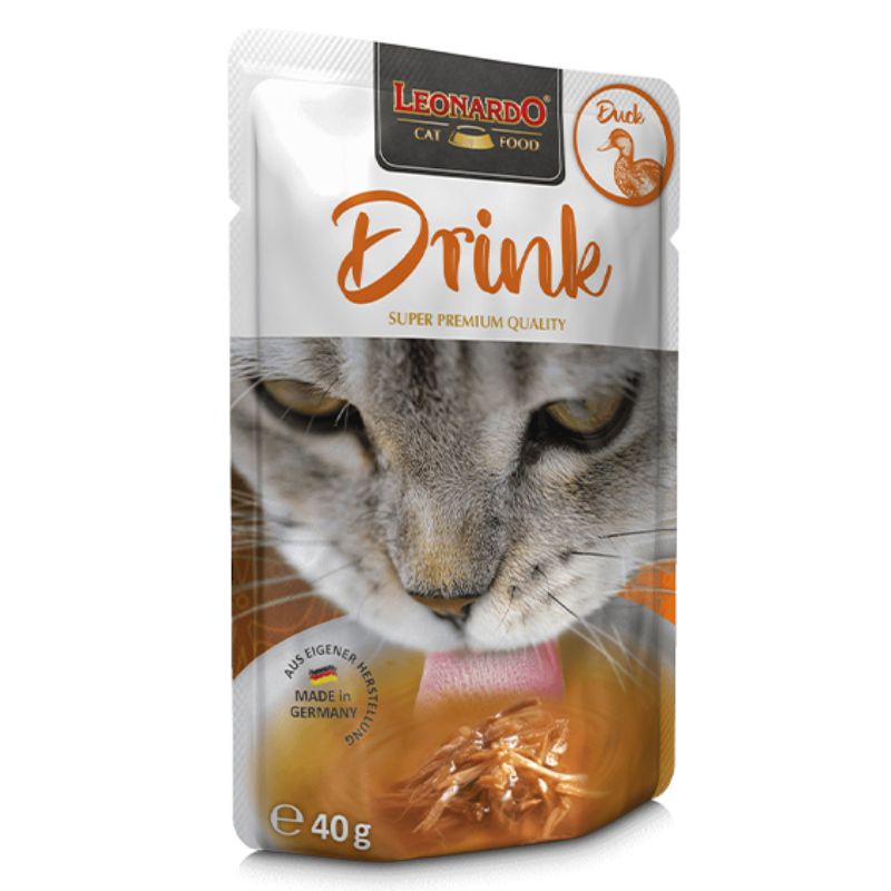 leonardo drink pato gatos 40g