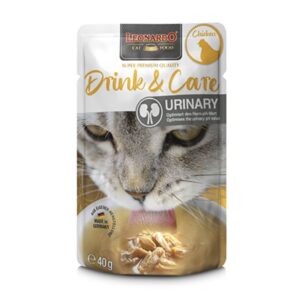 leonardo drink urinary de pollo gatos 40g