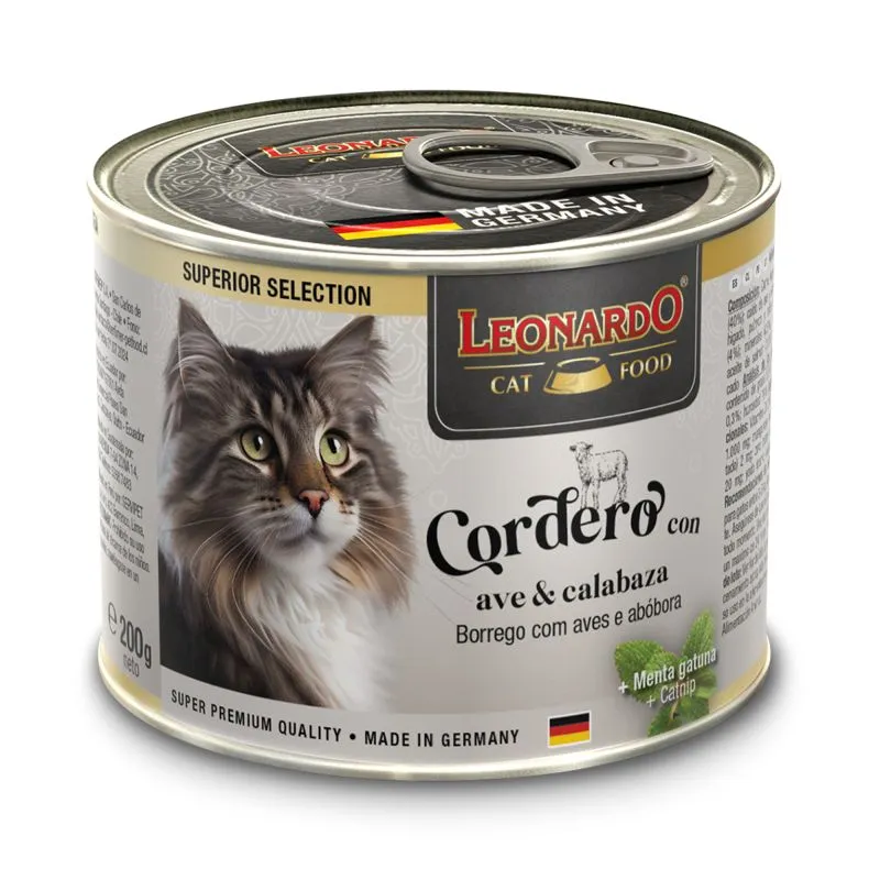 leonardo lata cordero con ave y calabaza - Superior Selection