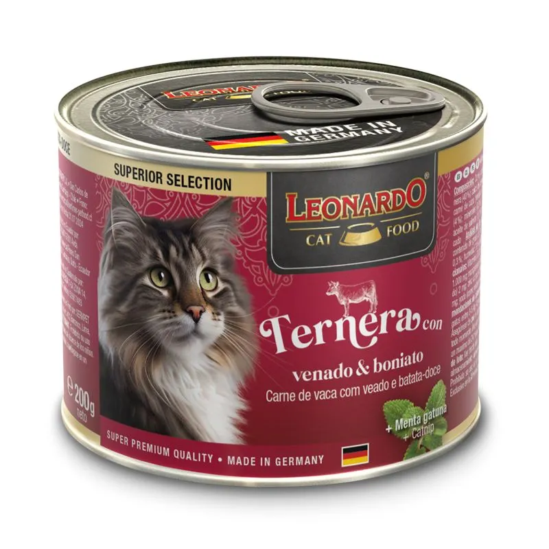 leonardo lata ternera con venado y boniato - Superior Selection