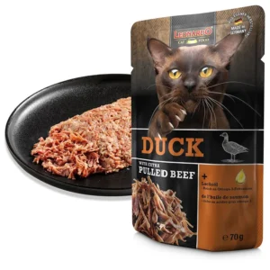 leonardo pato + pulled beef 70g textura