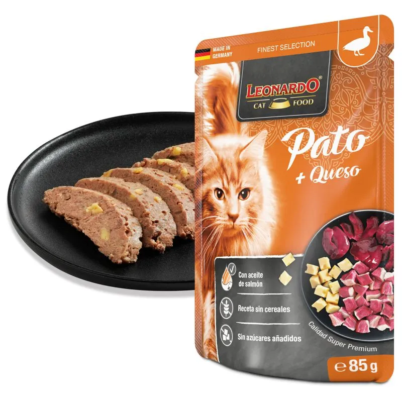 leonardo pato y queso finest 85g textura leonardo pato y queso finest 85g textura