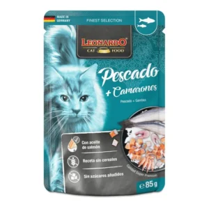 leonardo pescado y gambas finest 85g