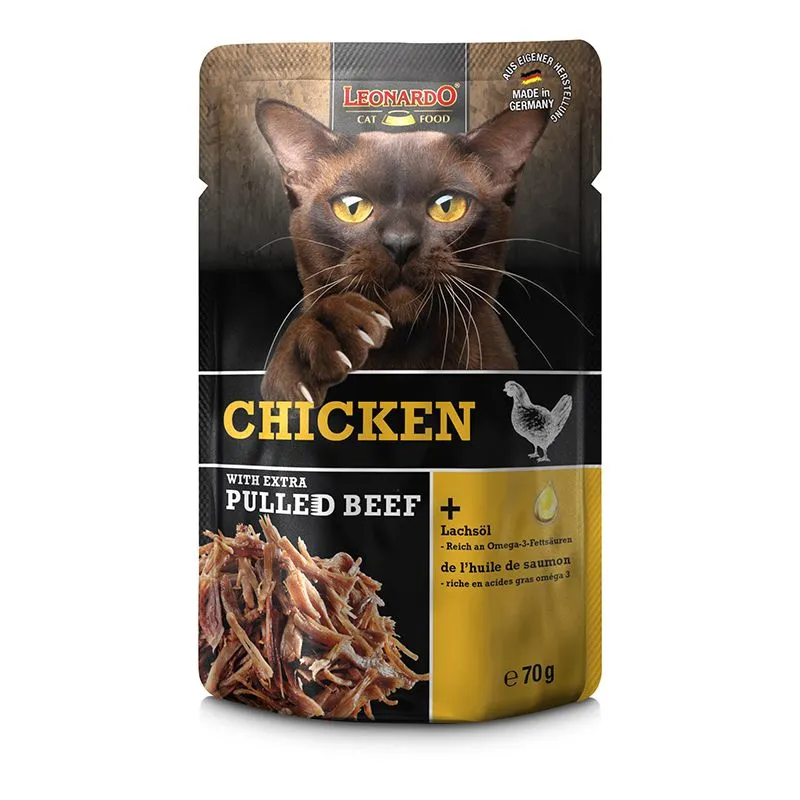 leonardo pollo + pulled beef 70g