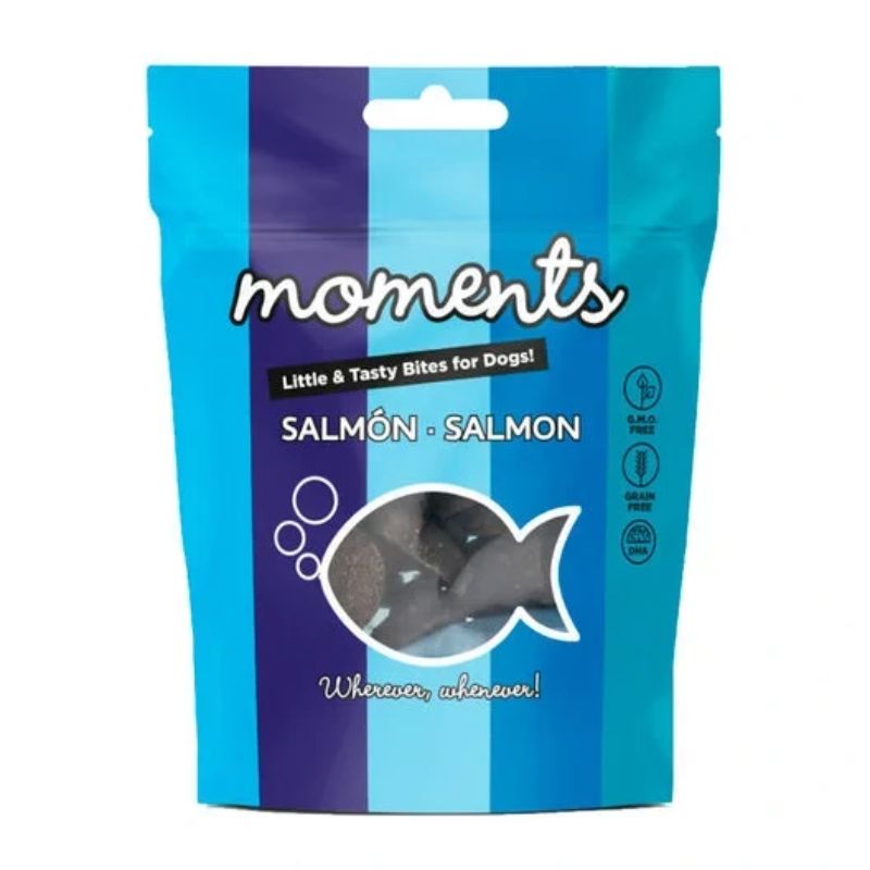 moments salmón perros 60g