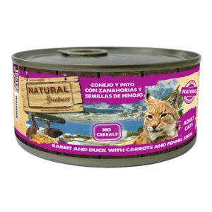 natural greatness lata pato y conejo 185g