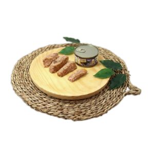 natural greatness lata pavo y salmón 185g textura