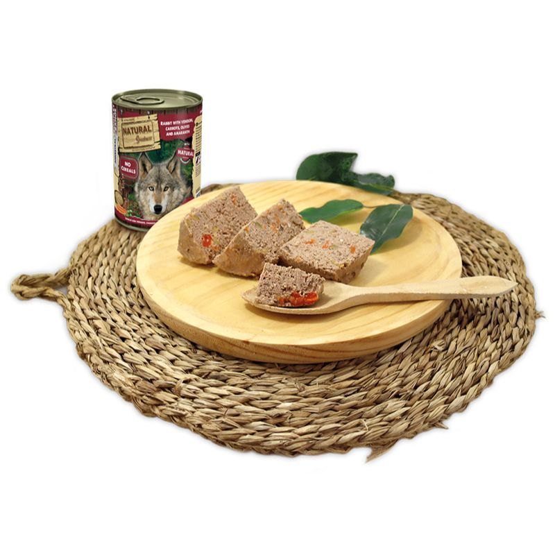 textura ng lata perros conejo y venado 400g textura ng lata perros conejo y venado 400g