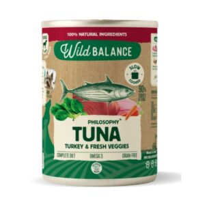 wb lata perros atún y pavo 400g