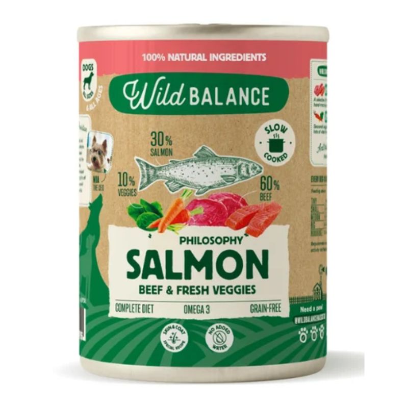 wb lata perros salmón y ternera 400g wb lata perros salmón y ternera 400g