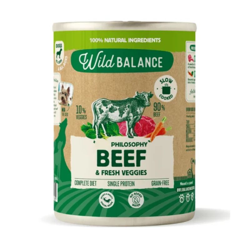 wb lata perros ternera 400g